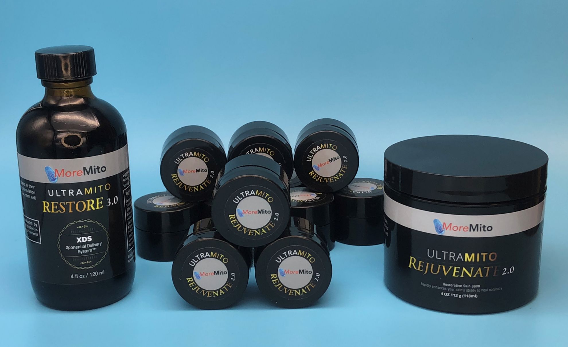 More Mito Act. Bundle #2: Restore, Rejuvenate and Rejuvenate Minis